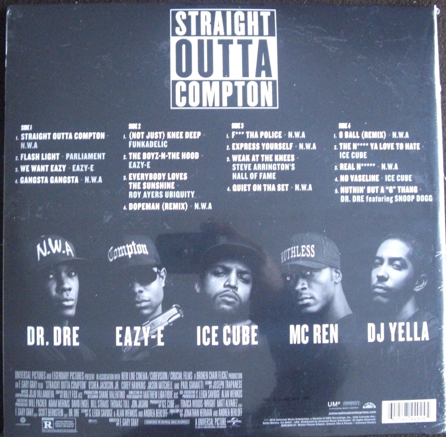 Various – Straight Outta Compton (Soundtrack) 2x Vinyl, LP, Compilation US 2016