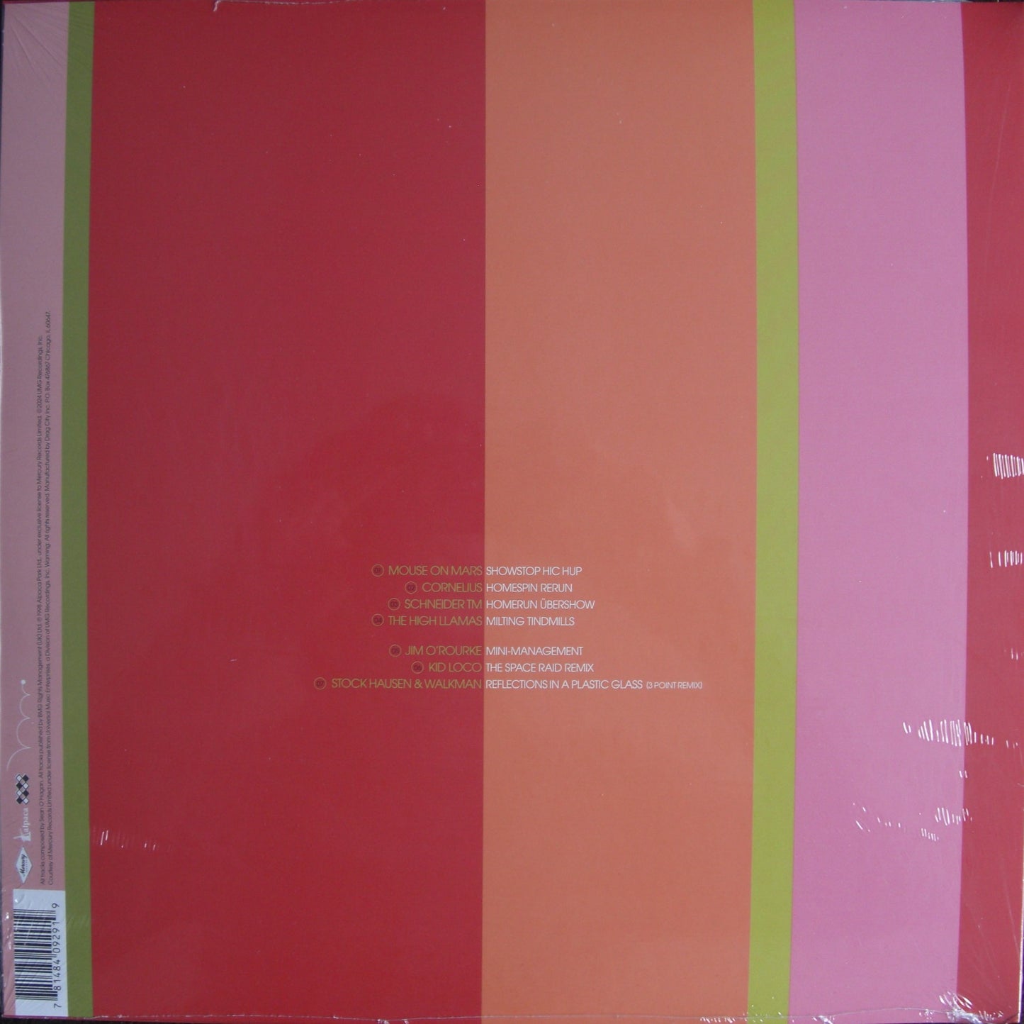 The High Llamas - Vinilo Lollo Rosso, 12 ", reedición del EP