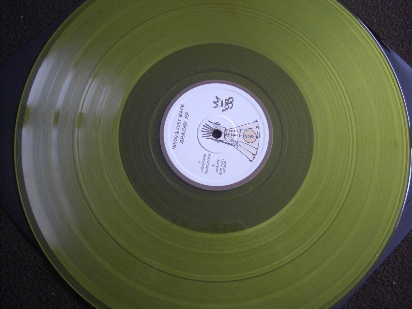 Minos & Just Mack – Apache EP Vinyl, 12" Yellow