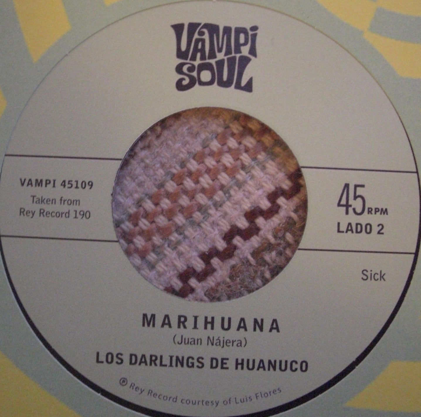 Los Pambele / Los Darlings De Huanuco – Cannabis / Marihuana Vinyl, 7"