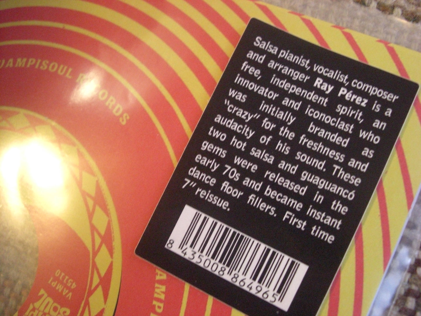 Ray Pérez Y Su Orquesta - Pa' El 23 / Muchacho Barrign Vinyl, 7", Single