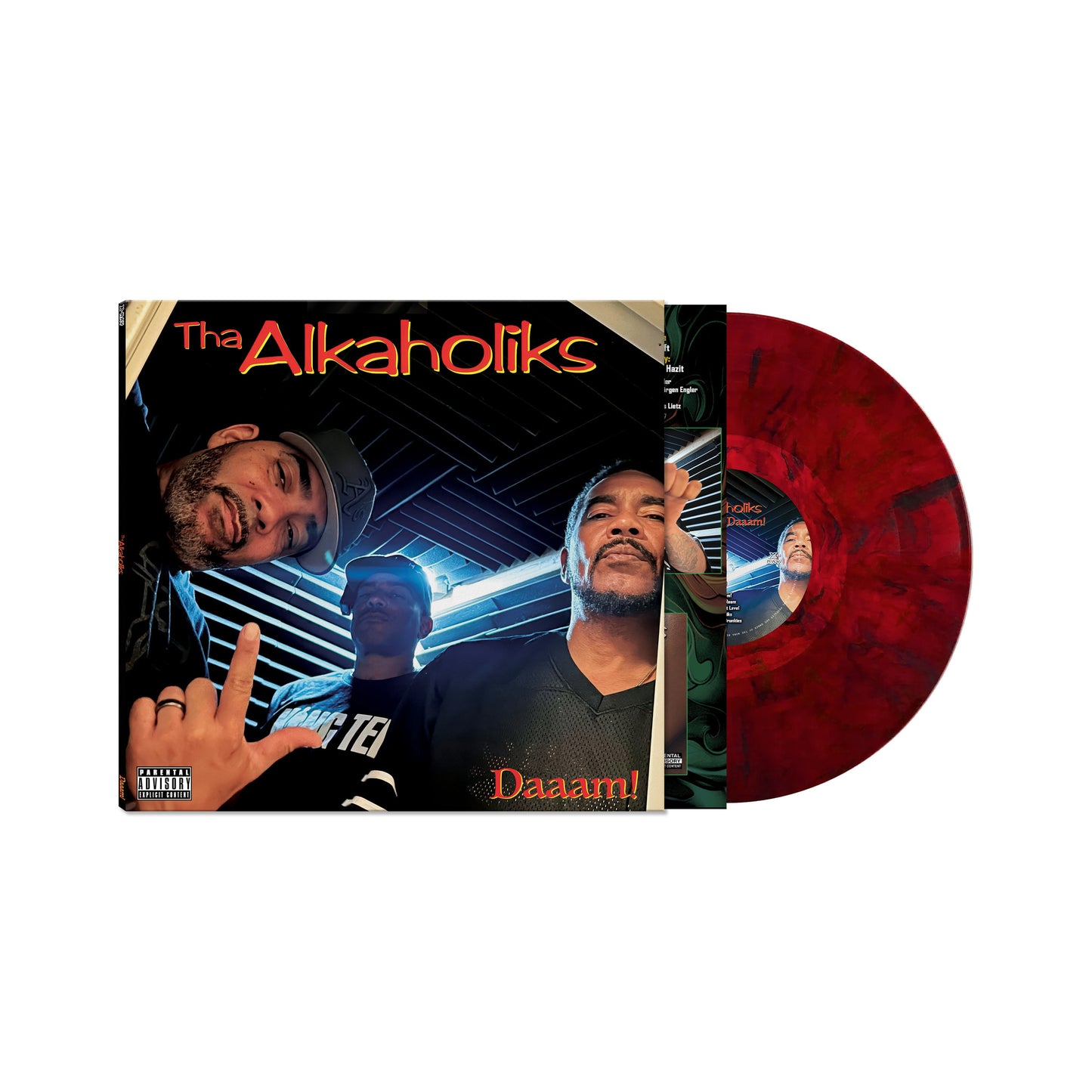 Tha Alkaholiks – Daaam! Vinyl, LP, Album, Reissue red