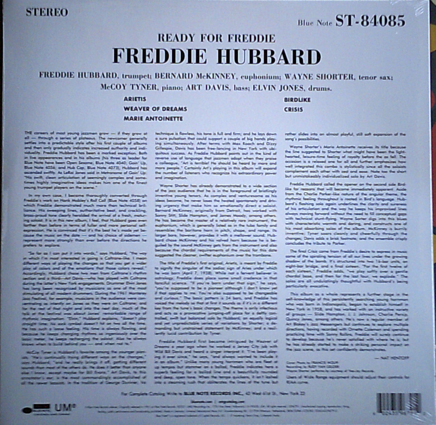 Freddie Hubbard – Ready For Freddie Vinyl, LP, Album, Reissue