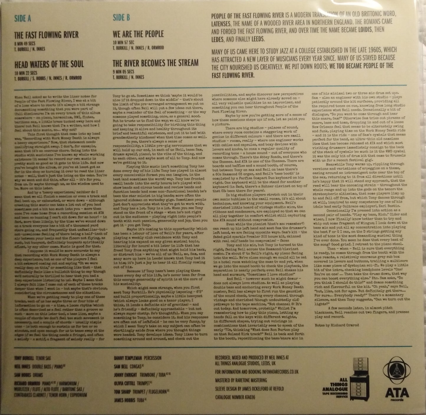 Work Money Death – People of the Fast Flowing River Vinyl, LP, Album