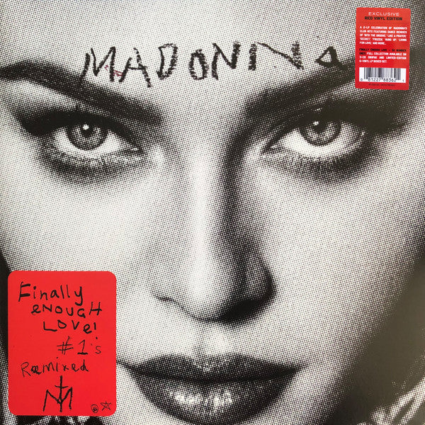 Madonna – Finally Enough Love 2x Vinyl, LP, Compilation, Remastered red translucent