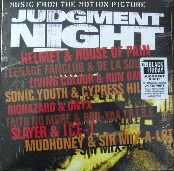 Judgment Night - Soundtrack Viny LP Album Compilation Reissue red RSD 2023