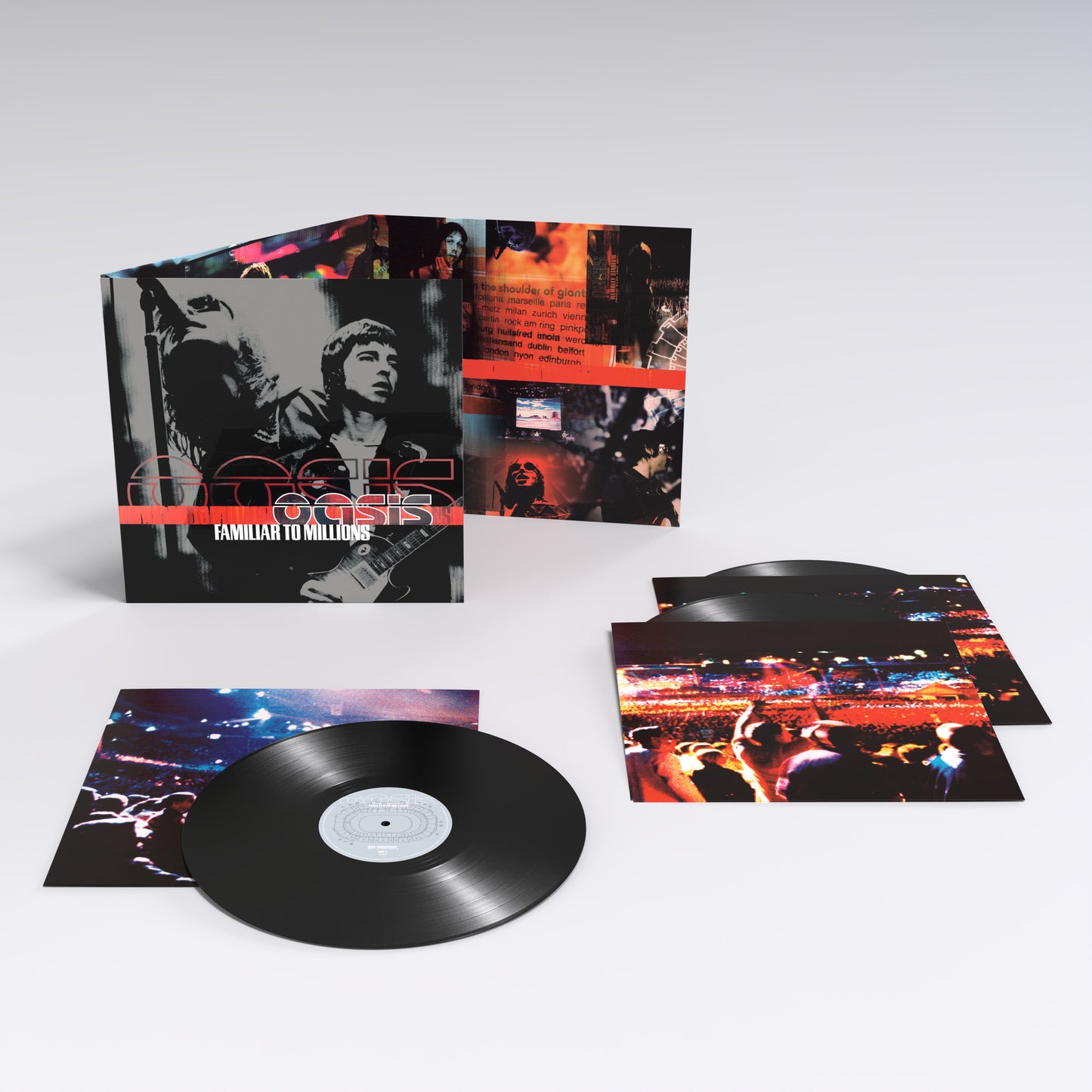 Oasis – Familiar To Millions 3x Vinyl, LP, Album, Reissue