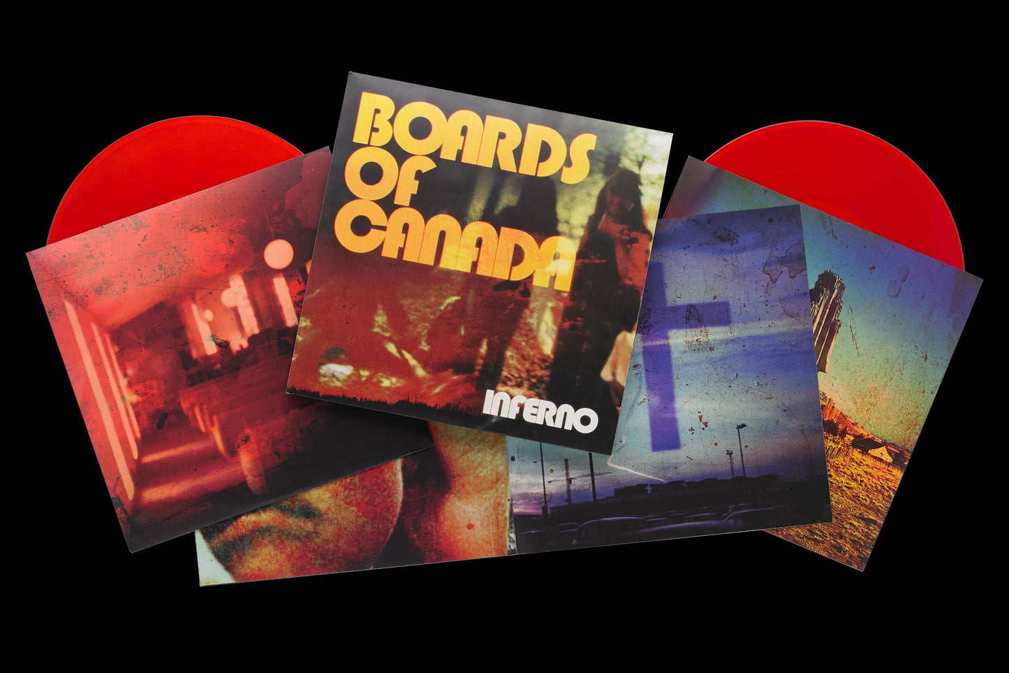 Boards Of Canada - Inferno 2x Vinyl, LP, Album, Limited Deluxe Edt. red