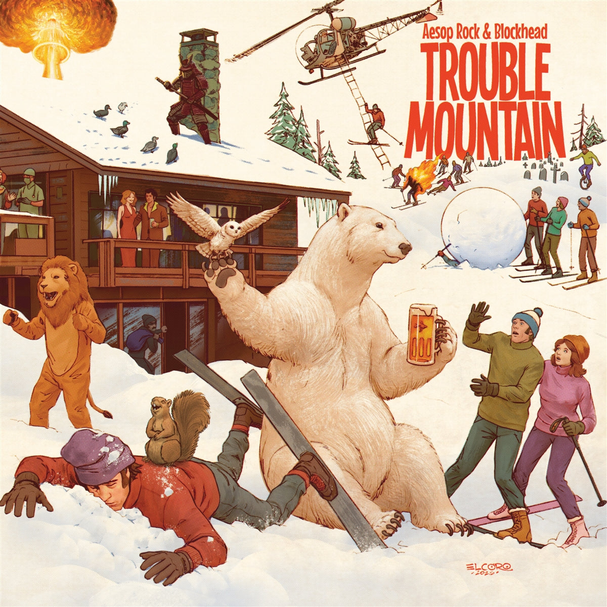 Aesop Rock & Blockhead - Trouble Mountain 2x Vinyl, LP, Album