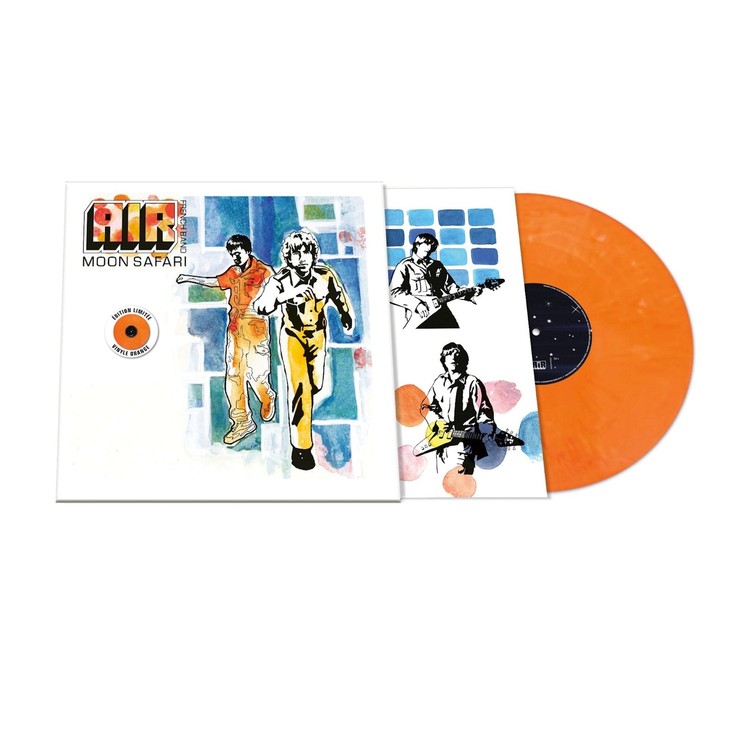 AIR French Band – Moon Safari Vinyl, LP, Album, Reissue, Limited Edt orange