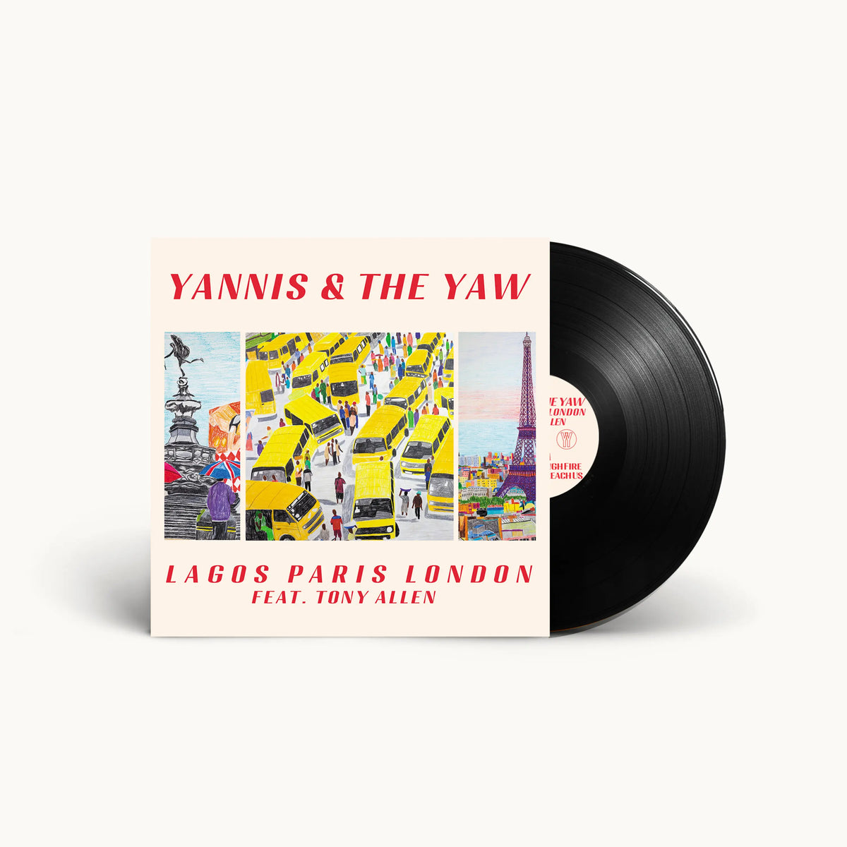 Yannis & The Yaw feat. Tony Allen – Lagos Paris London Vinyl, 12", EP