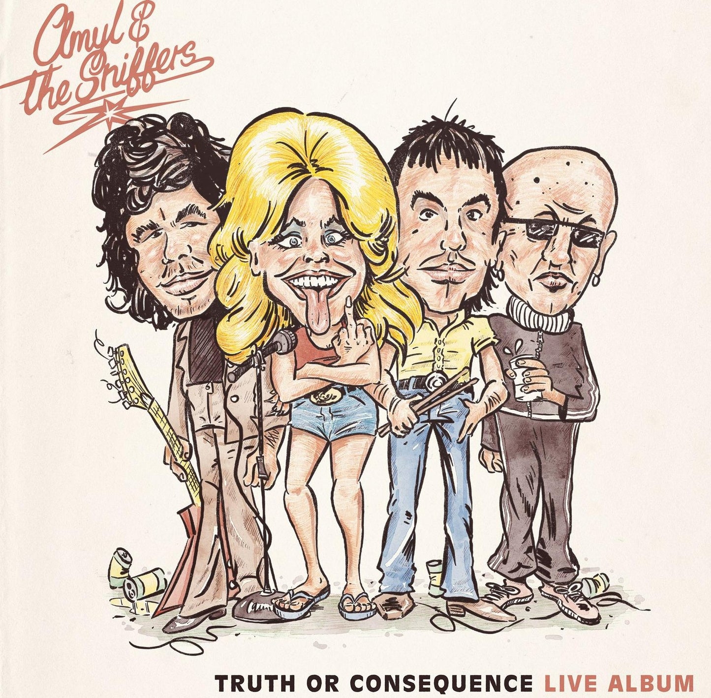 Amyl And The Sniffers - Truth Or Consequence - Live Album (Live from El Coyote) Vinyl, LP, Album