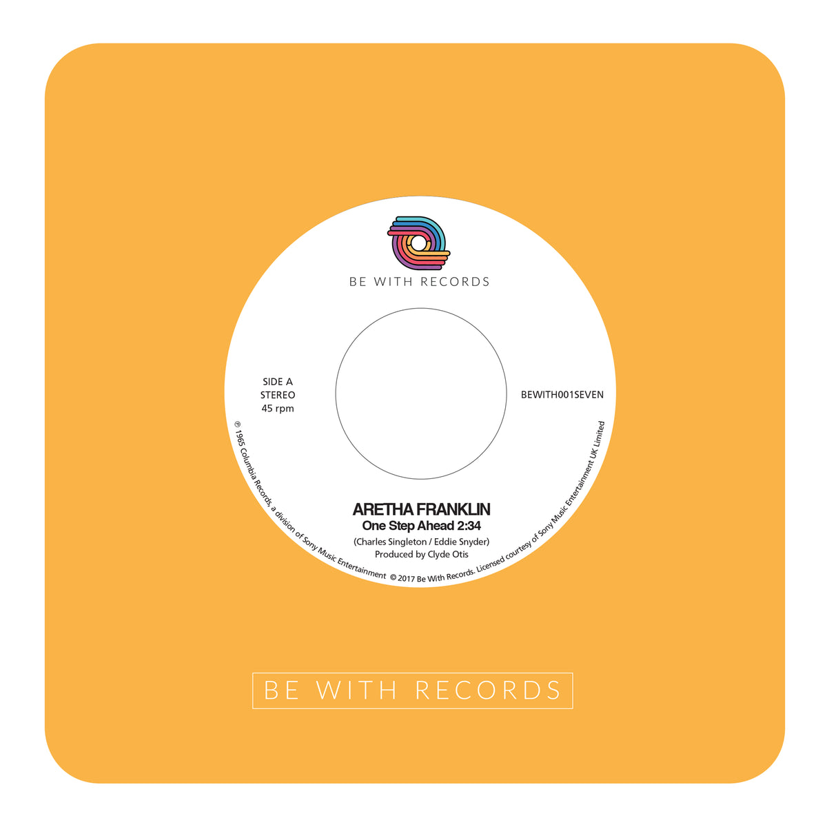 Aretha Franklin – One Step Ahead / I Can't Wait Until I See 7"