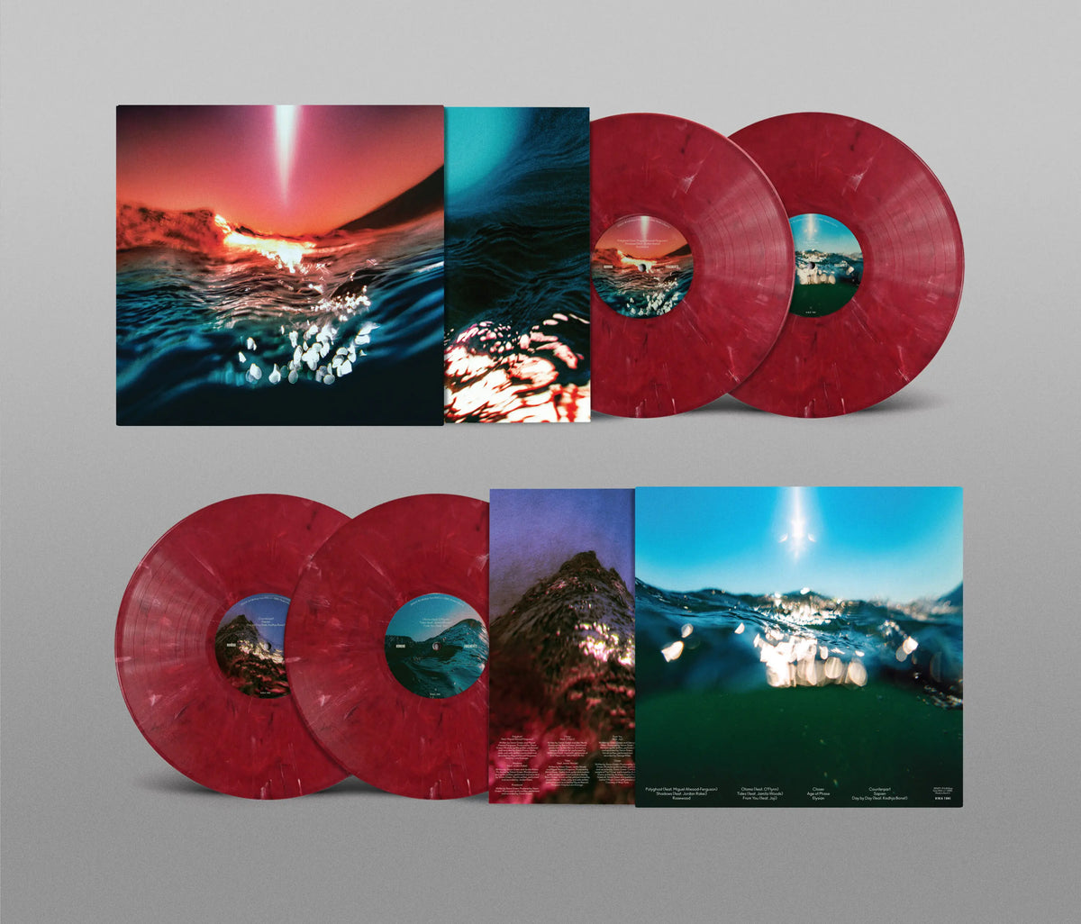 Bonobo – Fragments 2x Vinyl, LP, Album, Limited Edt red marbled