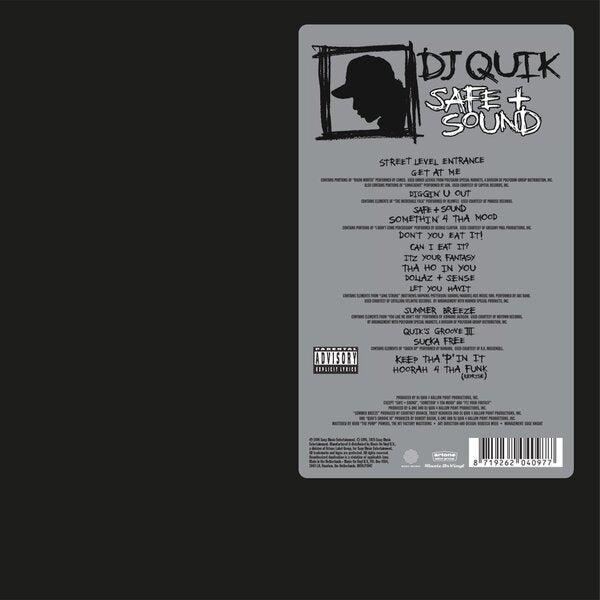 DJ Quik – Safe + Sound 2x Vinyl, LP, Album, Reissue, Numbered red translucent