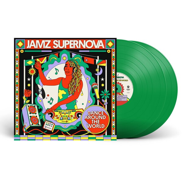 Various Artists - Jamz Supernova presents Dance Around The World 2x Vinyl, LP, Compilation green