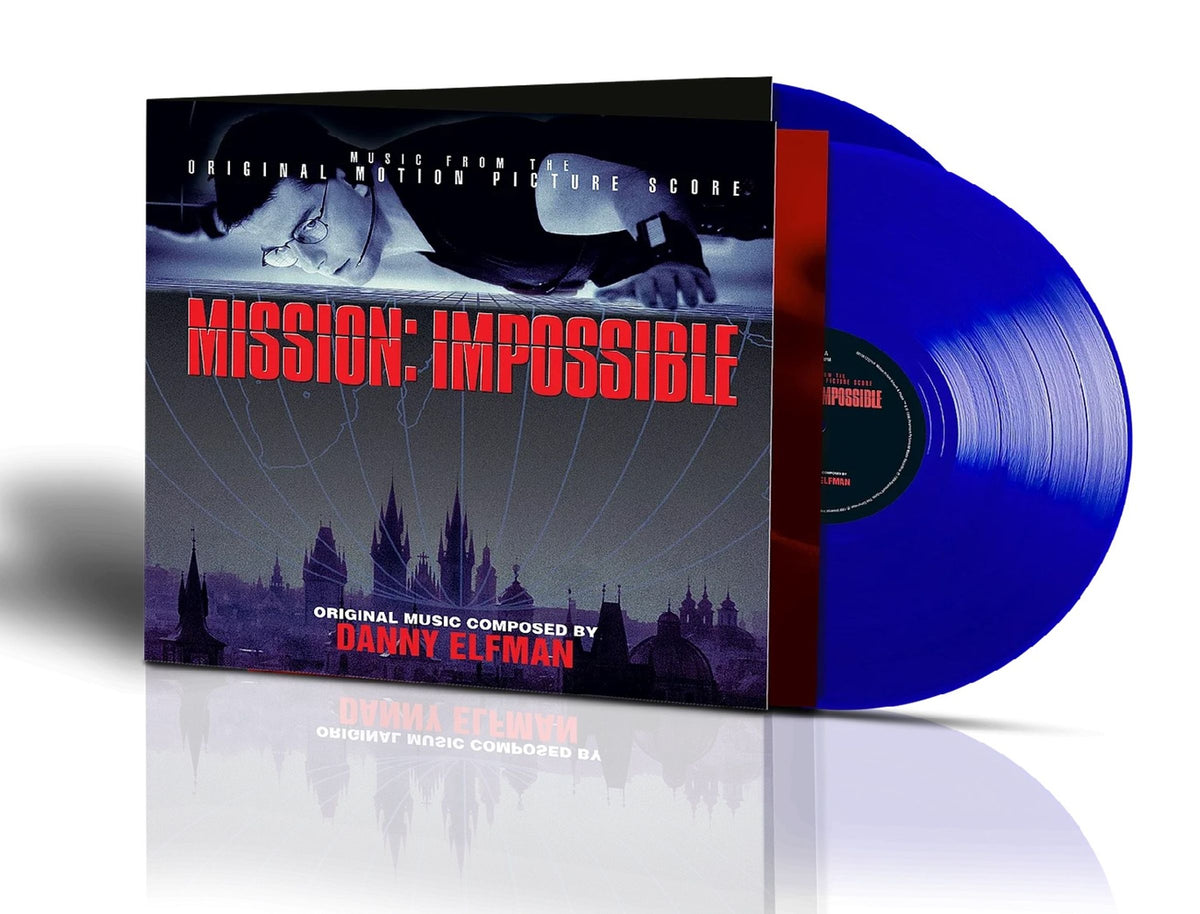 Danny Elfman – Mission: Impossible (Music From The Original Motion Picture Score) 2x Vinyl, LP, Reissue, Blue
