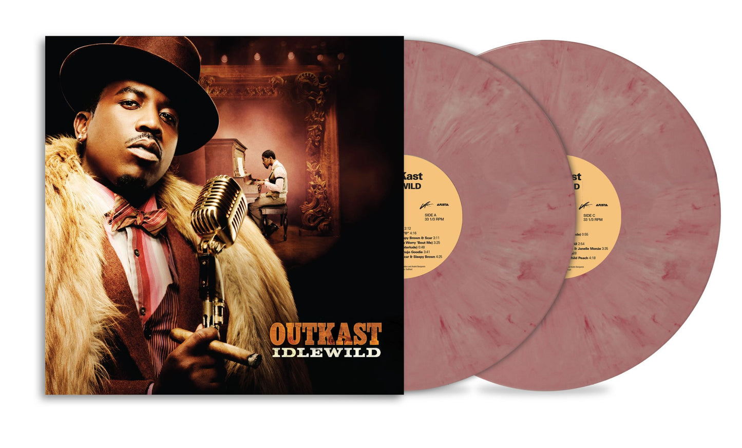 Outkast - Idlewild 2x Vinyl, LP, Album, Reissue, Pink Marbled