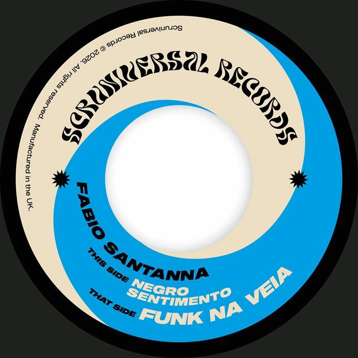 Fabio Santanna - Negro Sentimento / Funk Na Veia Vinyl, 7"