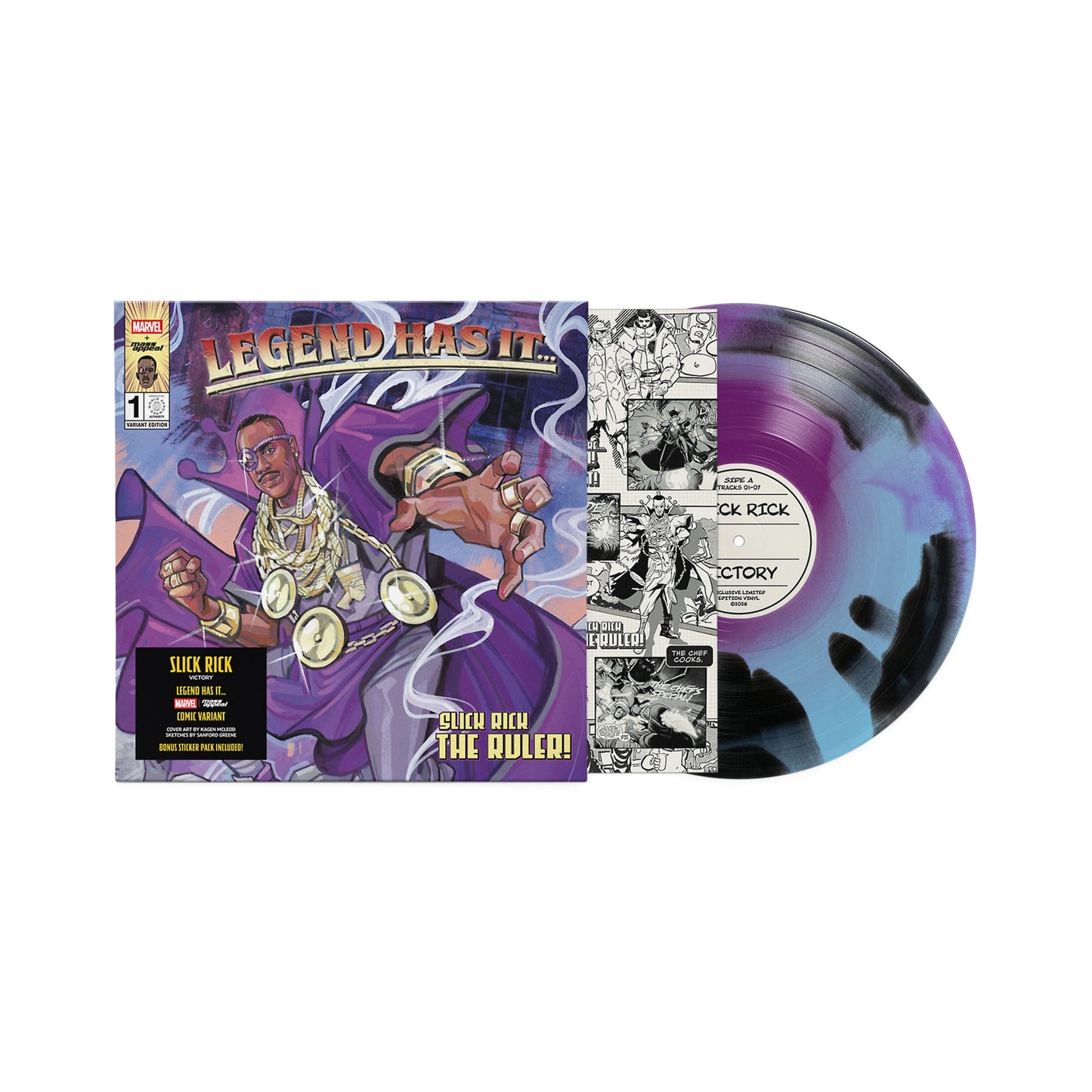 Slick Rick - Victory Vinyl, LP, Album, Marvel Variant