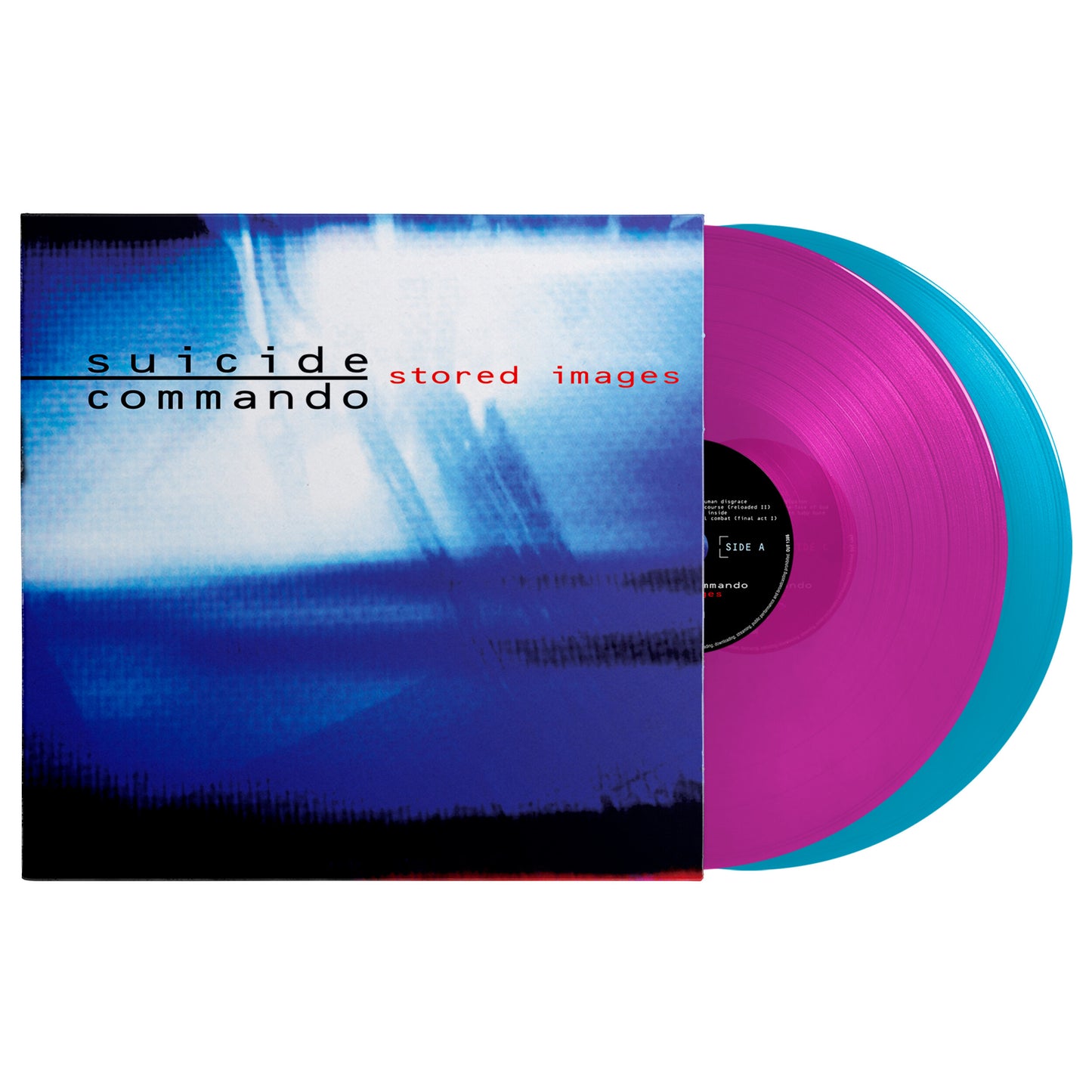 Suicide Commando - Imágenes almacenadas 2 x Vinilo, LP, Álbum, Edt limitada rosa-azul
