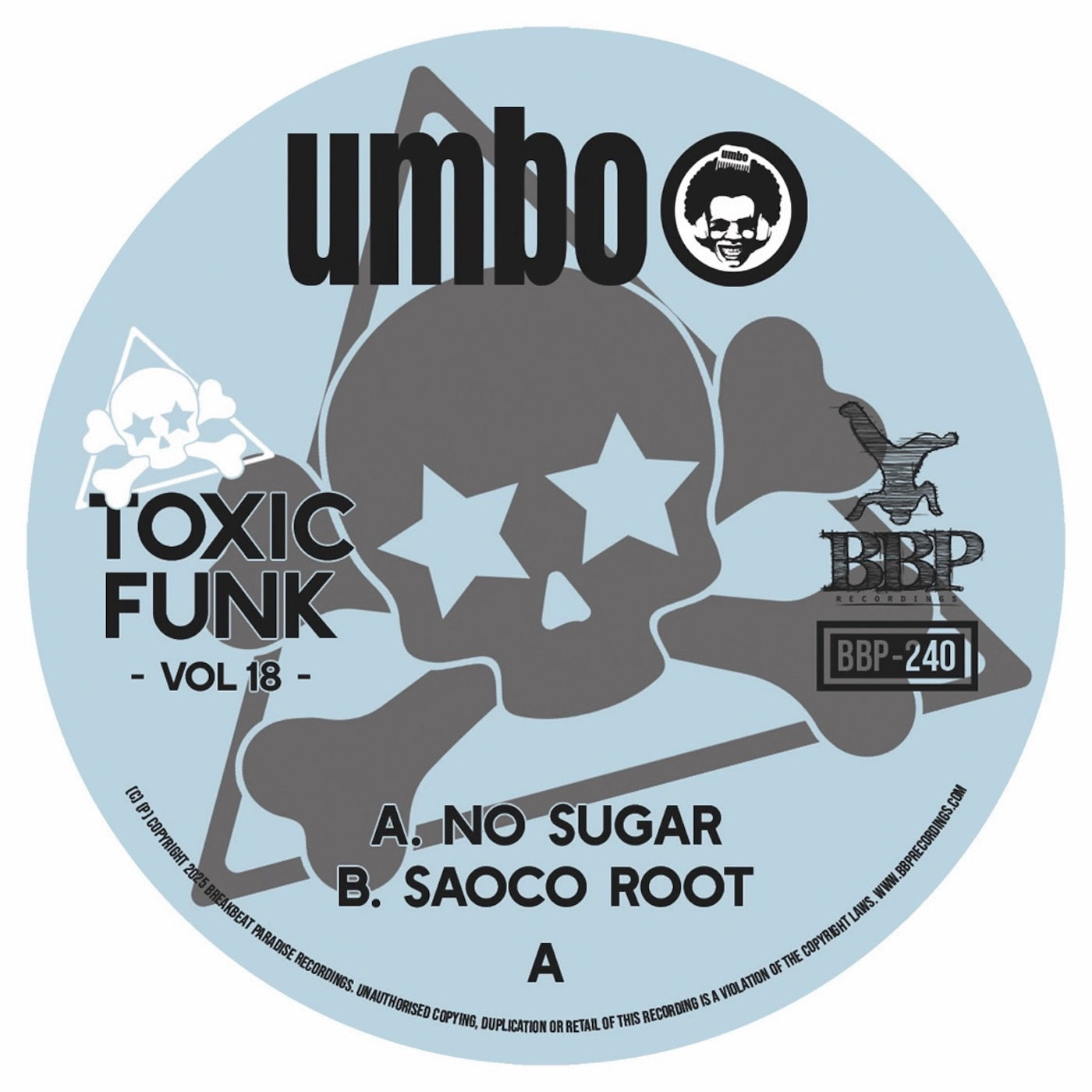 Umbo – Toxic Funk Vol 18 Vinyl, 7"