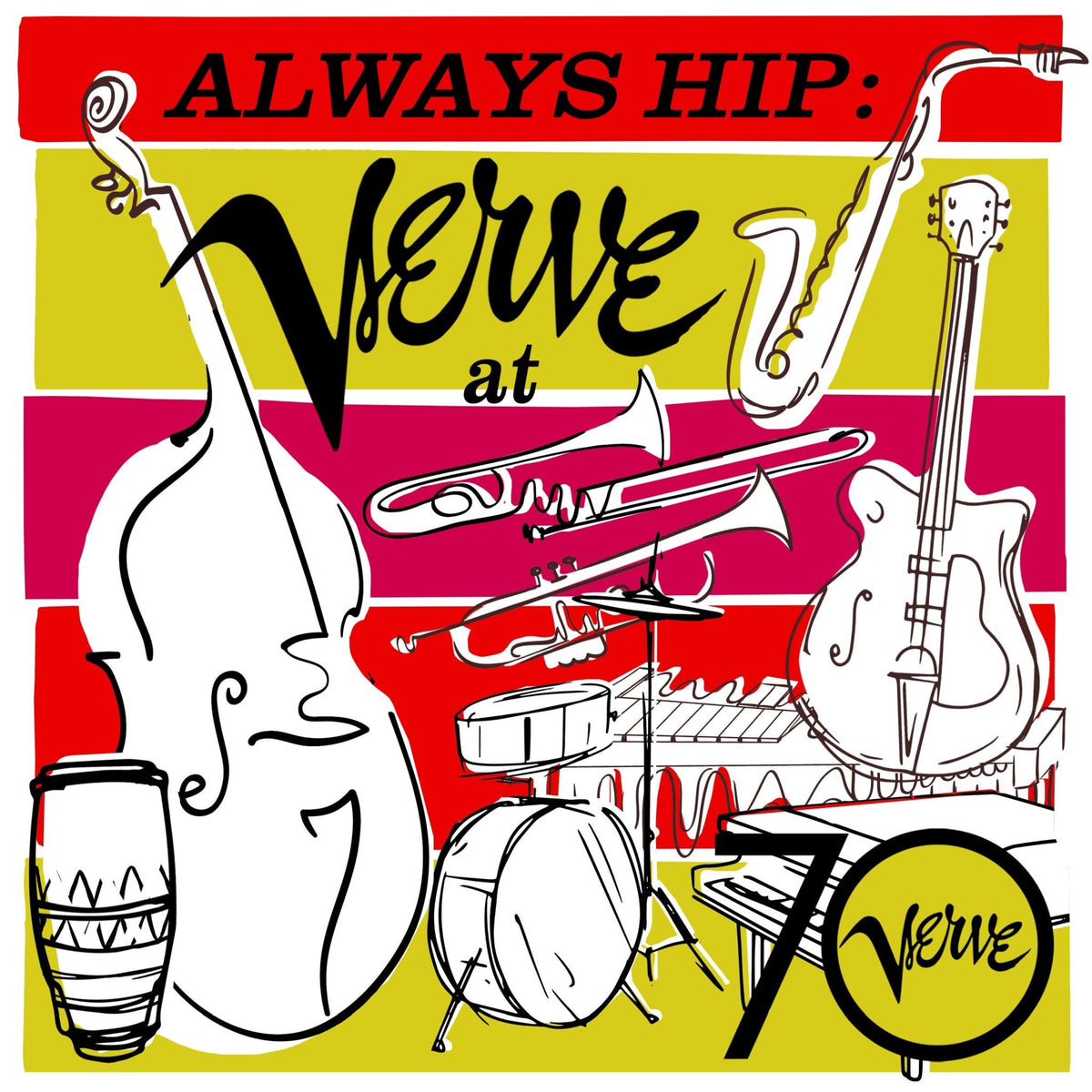 Various - Always Hip: Verve At 70 Vinyl, 2xLP, Compilation