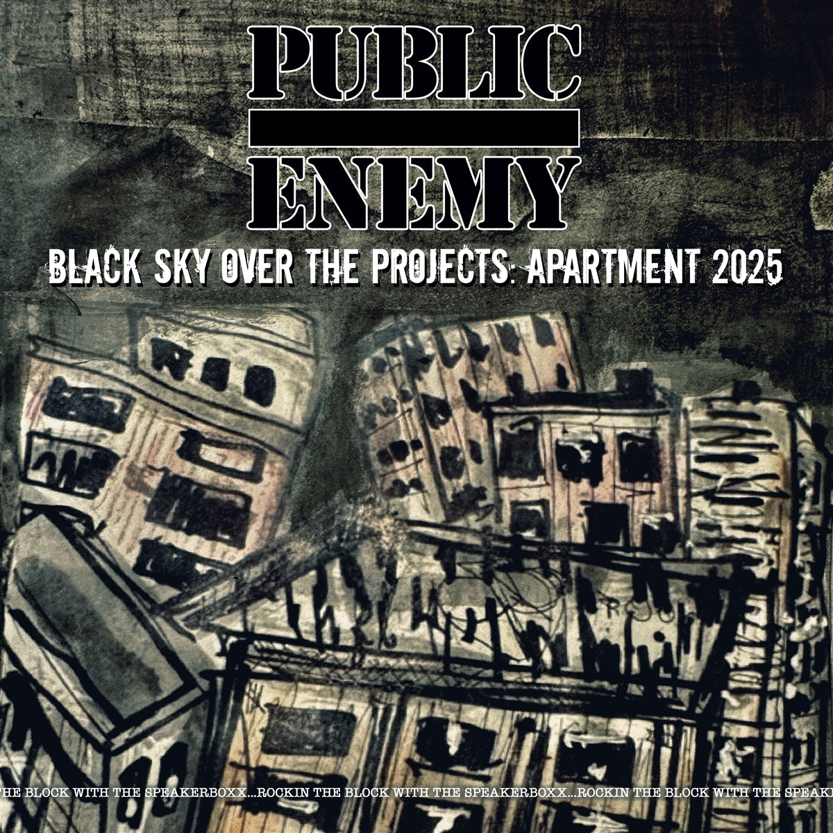 Public Enemy - Black Sky Over The Projects: Apartment 2025 Vinyl, LP, Album