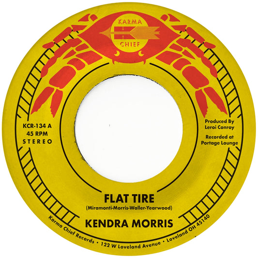 Kendra Morris – Flat Tire Vinyl, 7" orange
