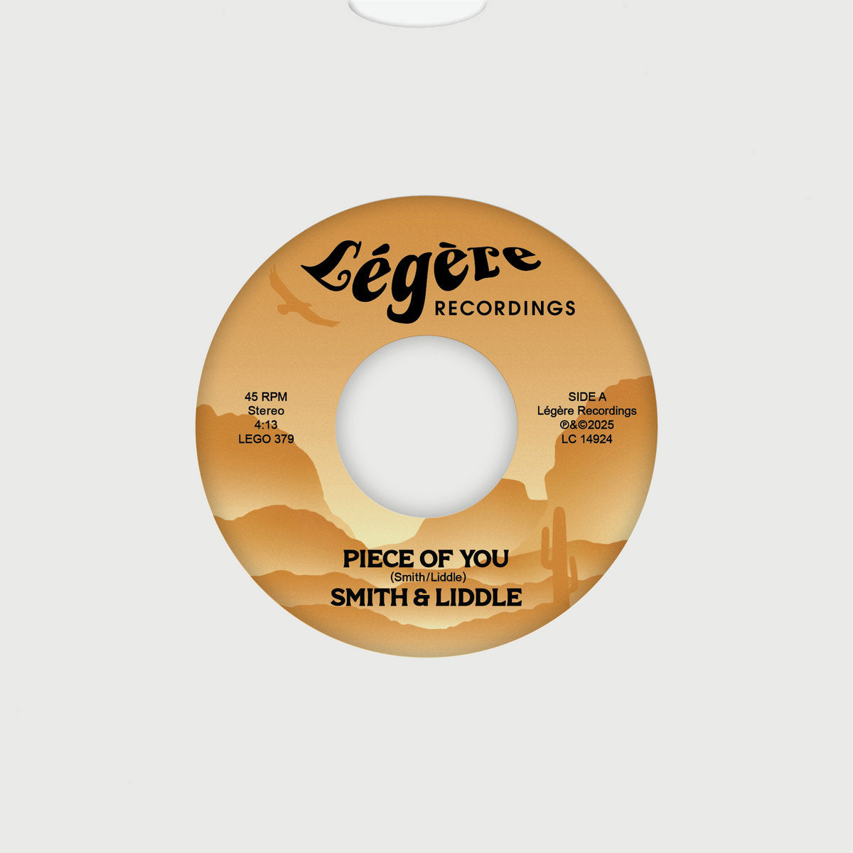 Smith & Liddle - Piece Of You / Minute Ago Vinyl, 7", Single