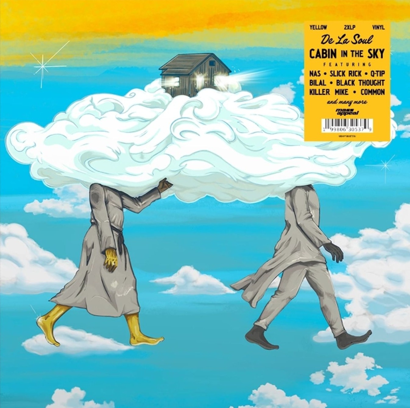 De La Soul - Cabin In The Sky 2x Vinyl, LP, Album yellow