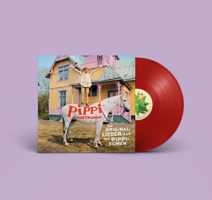Eric Frantzen Chor – Pippi Langstrumpf - Die Original-Lieder Aus Den Pippi-Filmen Vinyl, LP, Album red