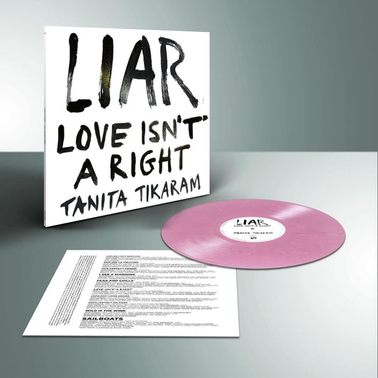 Tanita Tikaram - Liar - Love Isn't A Right Vinyl, LP, Album pink
