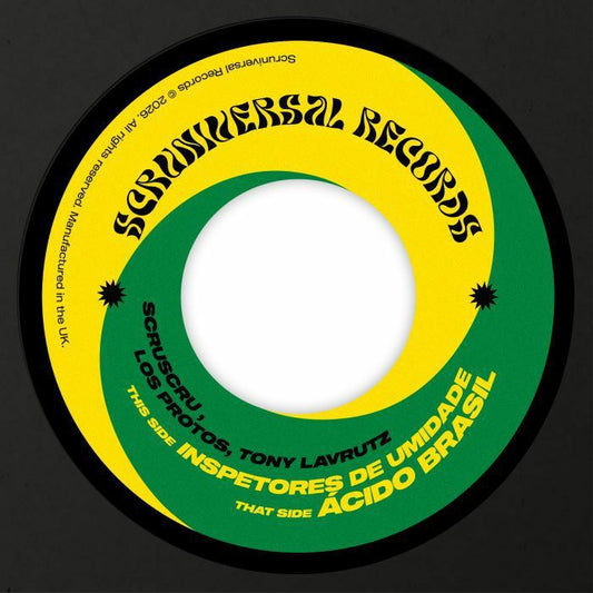 Scruscru / Los Protos / Tony Lavrutz - Inspetores De Umidade / Acido Brasil Vinyl, 7"