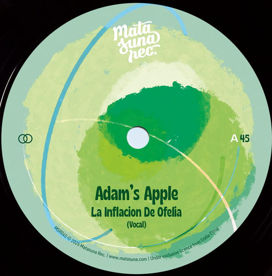 Adam's Apple - La Inflacion De Ofelia Vinyl, 7"