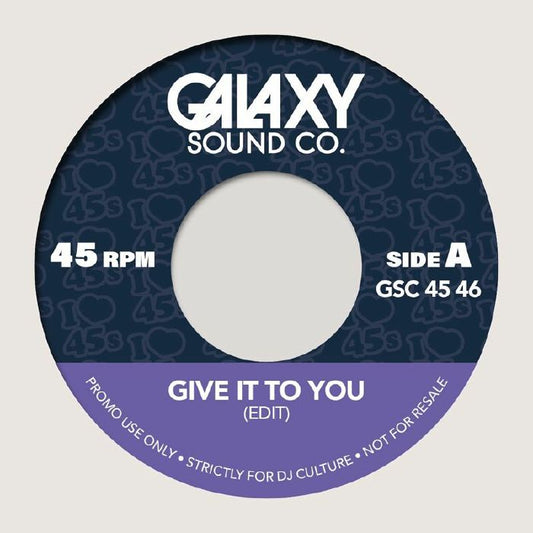 Mr. Thelonious - Give It To You / Faded Vinyl, 7"