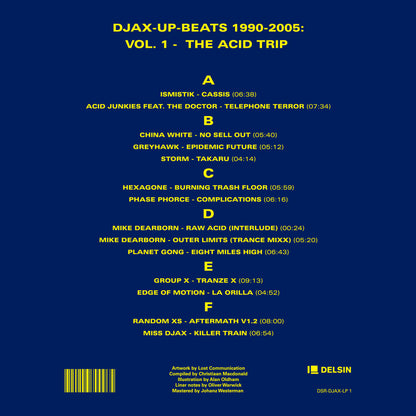 Djax-Up-Beats 1990-2005: Volume 1 - The Acid Trip 3x Vinyl, 12", Compilation