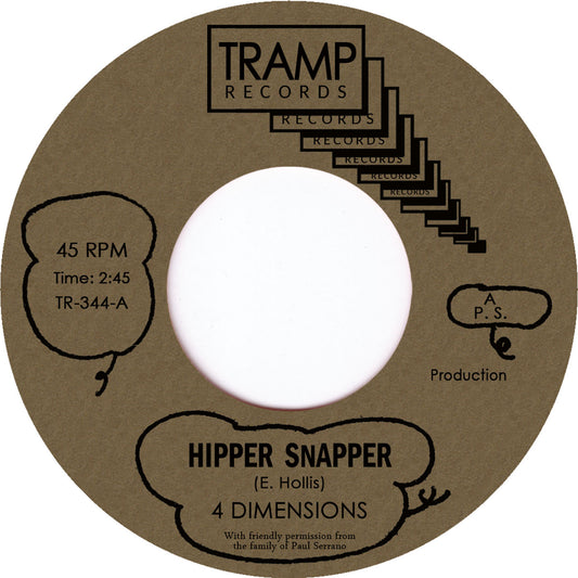 4 Dimensions – Hipper Snapper / 10 O'Clock Soul Meeting Vinyl, 7"