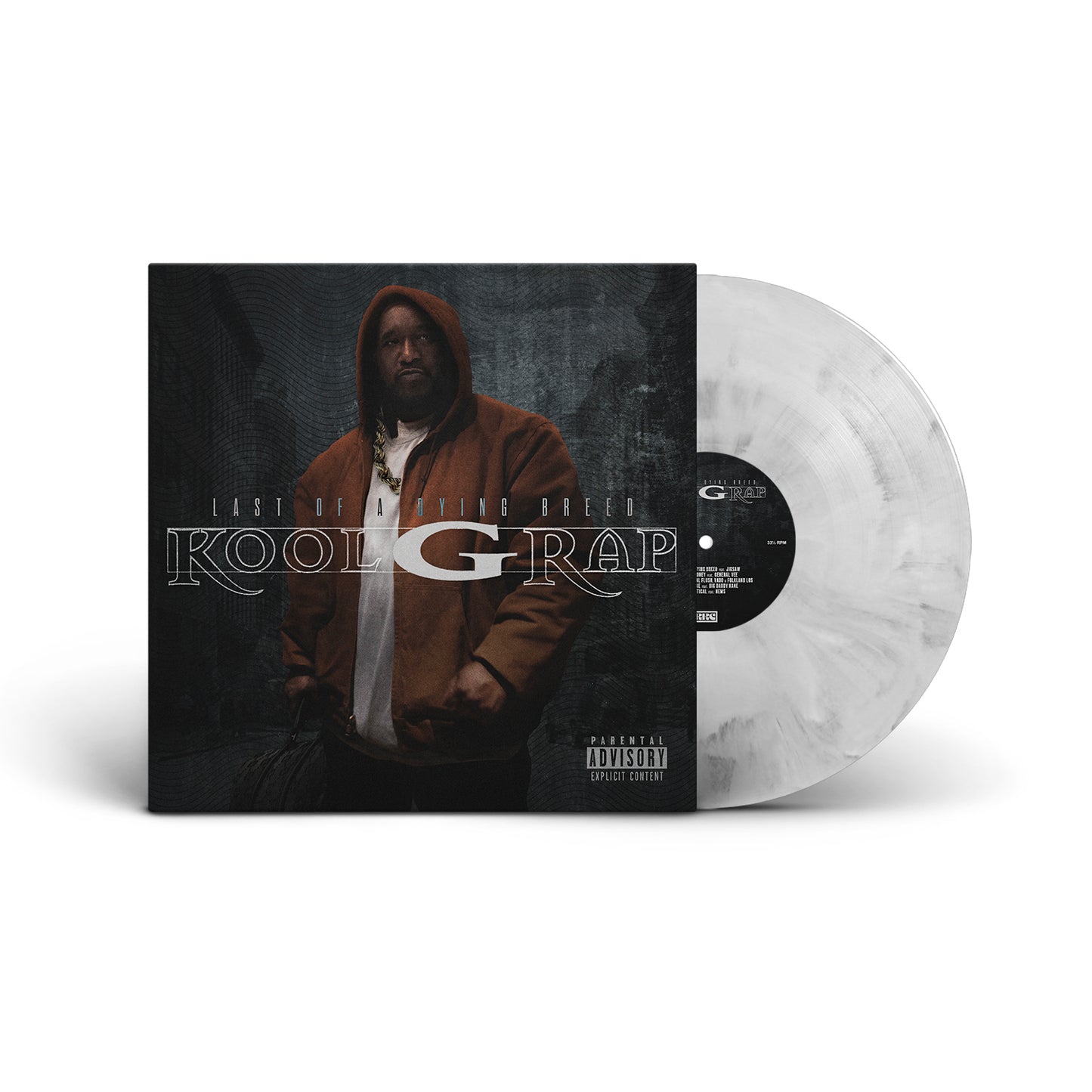 Kool G Rap – Last Of A Dying Breed Vinyl, LP, Limited Edition, Reissue white