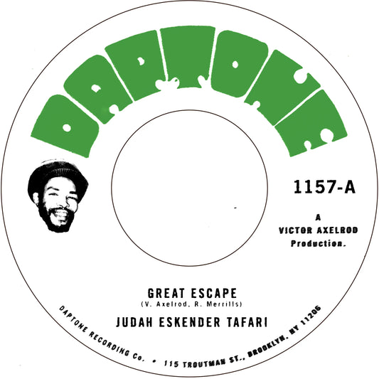 Judah Eskender Tafari – Great Escape / Bezos Vs. Musk Vinyl, 7"