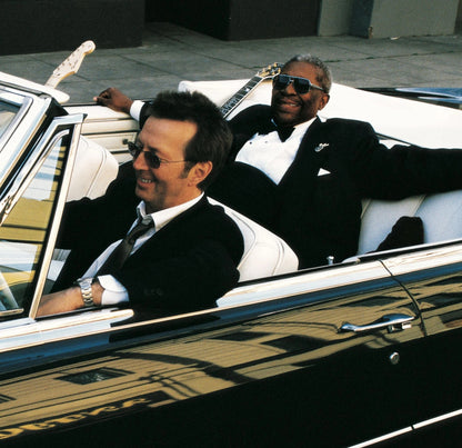 B.B. King & Eric Clapton – Riding With The King 2x Vinyl, LP, Album, Reissue gold