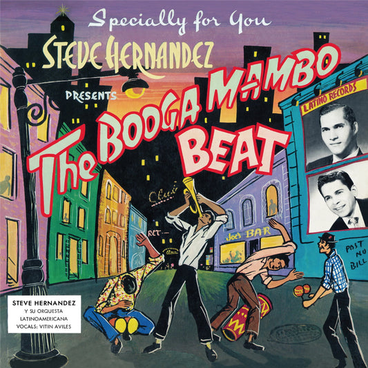 Steve Hernandez Y Su Orquesta Latinoamericana – The Booga Mambo Beat Vinyl, LP, Album, Reissue