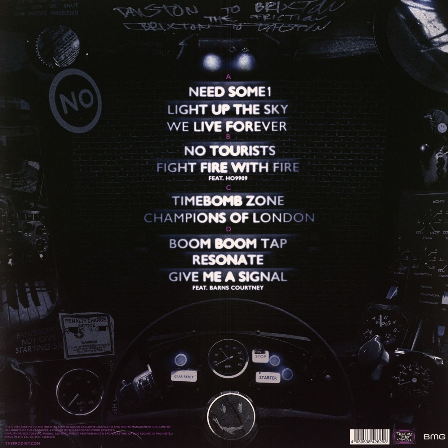 The Prodigy – No Tourists 2x Vinyl, LP, Album, Reissue