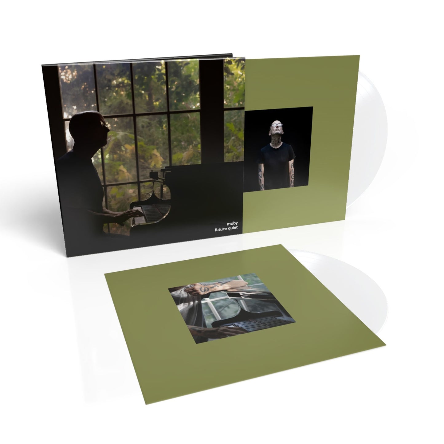 Moby - Future Quiet 2x Vinyl, LP, Album transparent