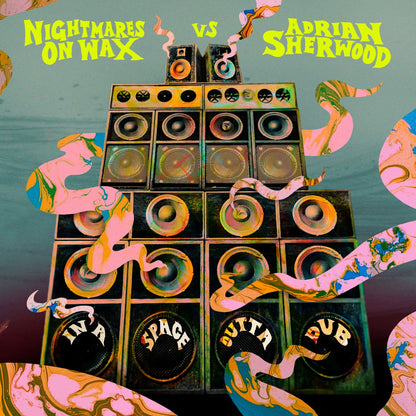 Nightmares On Wax x Adrian Sherwood - In A Space Outta Dub Vinyl, LP, Album pink