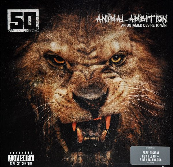 50 Cent – Animal Ambition (An Untamed Desire To Win) 2x Vinyl, LP, Album