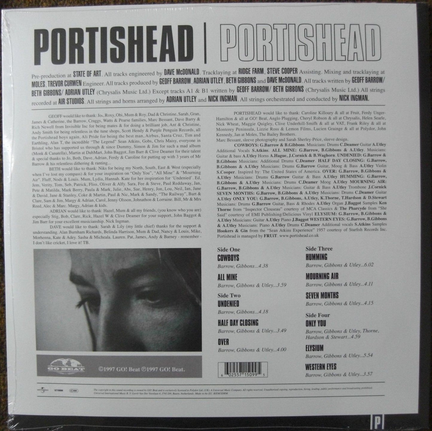 Portishead – Portishead 2x Vinyl, LP, Album