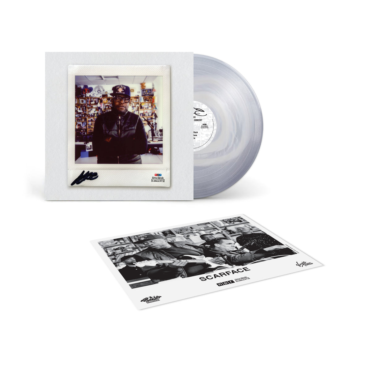 Scarface - NPR Tiny Desk Concert Vinyl, LP, Album “Live On-Air” clear