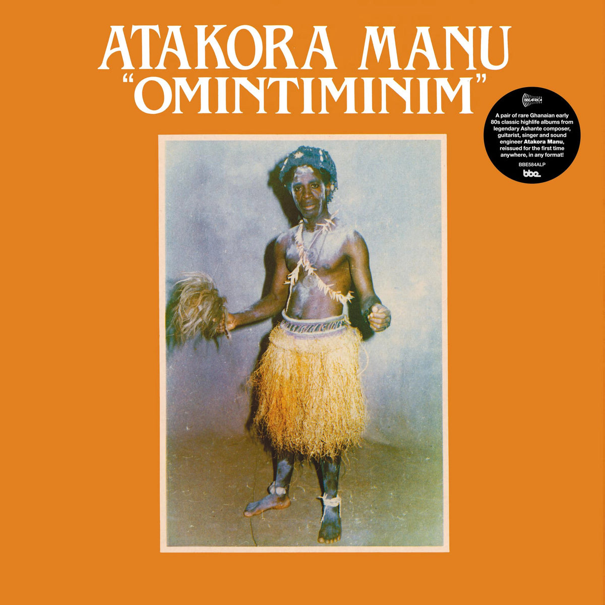 Atakora Manu – Omintiminim / Afro Highlife Vinyl, LP, Album, Reissue