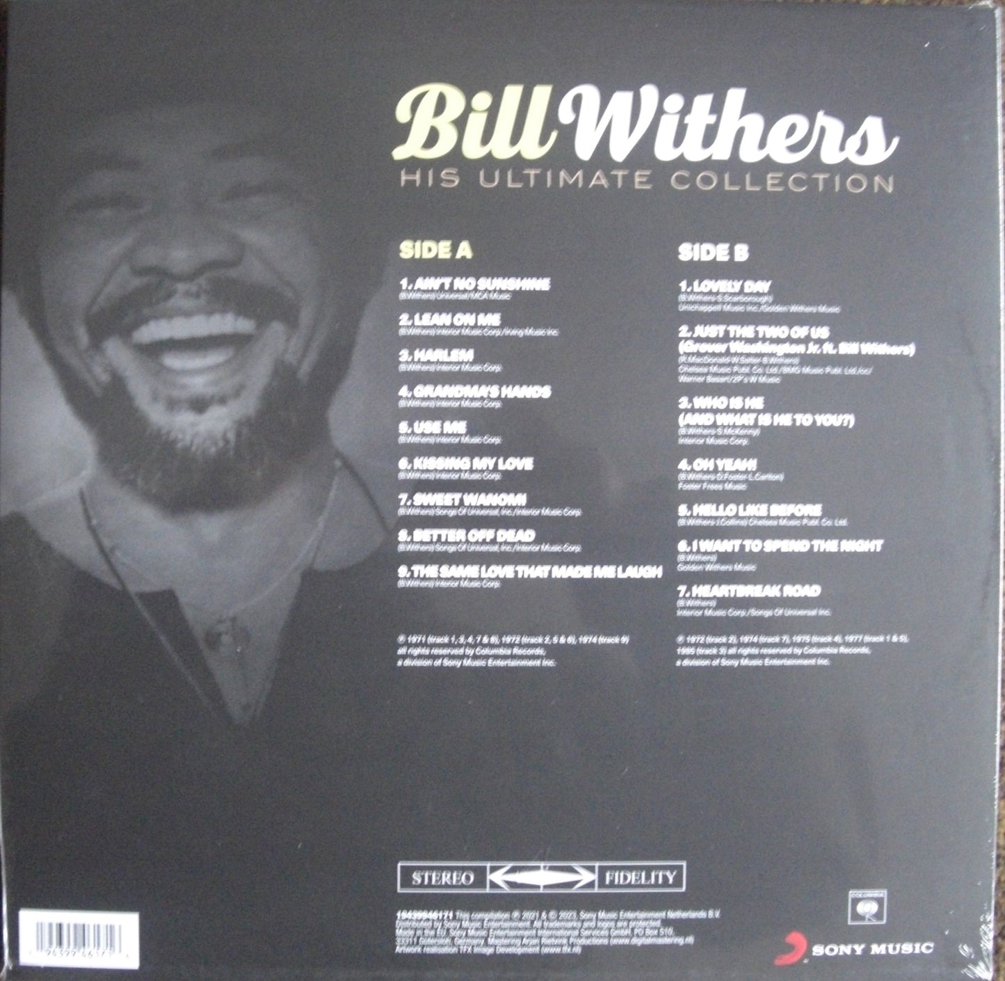 Bill Withers – His Ultimate Collection Vinyl, LP, Compilation black